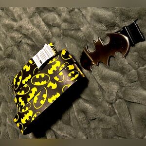 Batman Belt & Buckle New